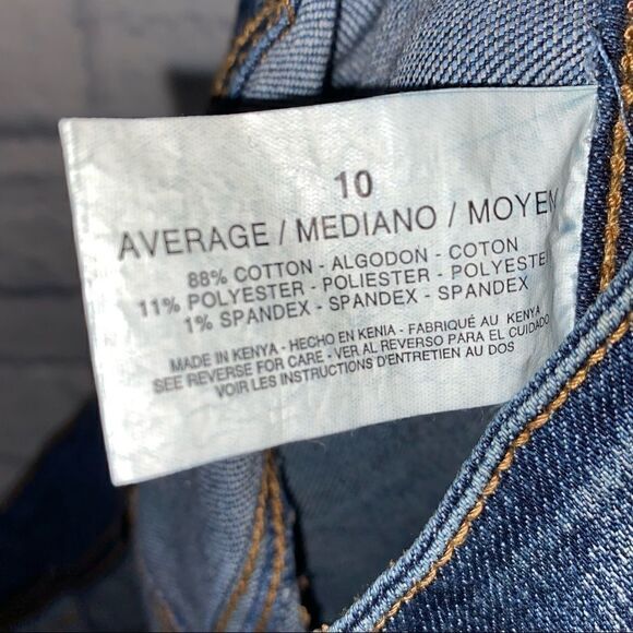 Jeanstar washed denim capris women size 10 - Picture 8 of 12